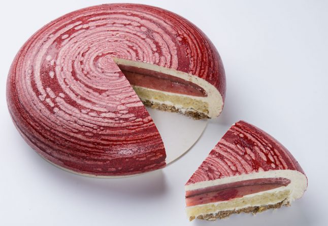 pâtisserie-gaia-part La recette d'entremets Gaïa d'été par Fabien Emery x Ponthier