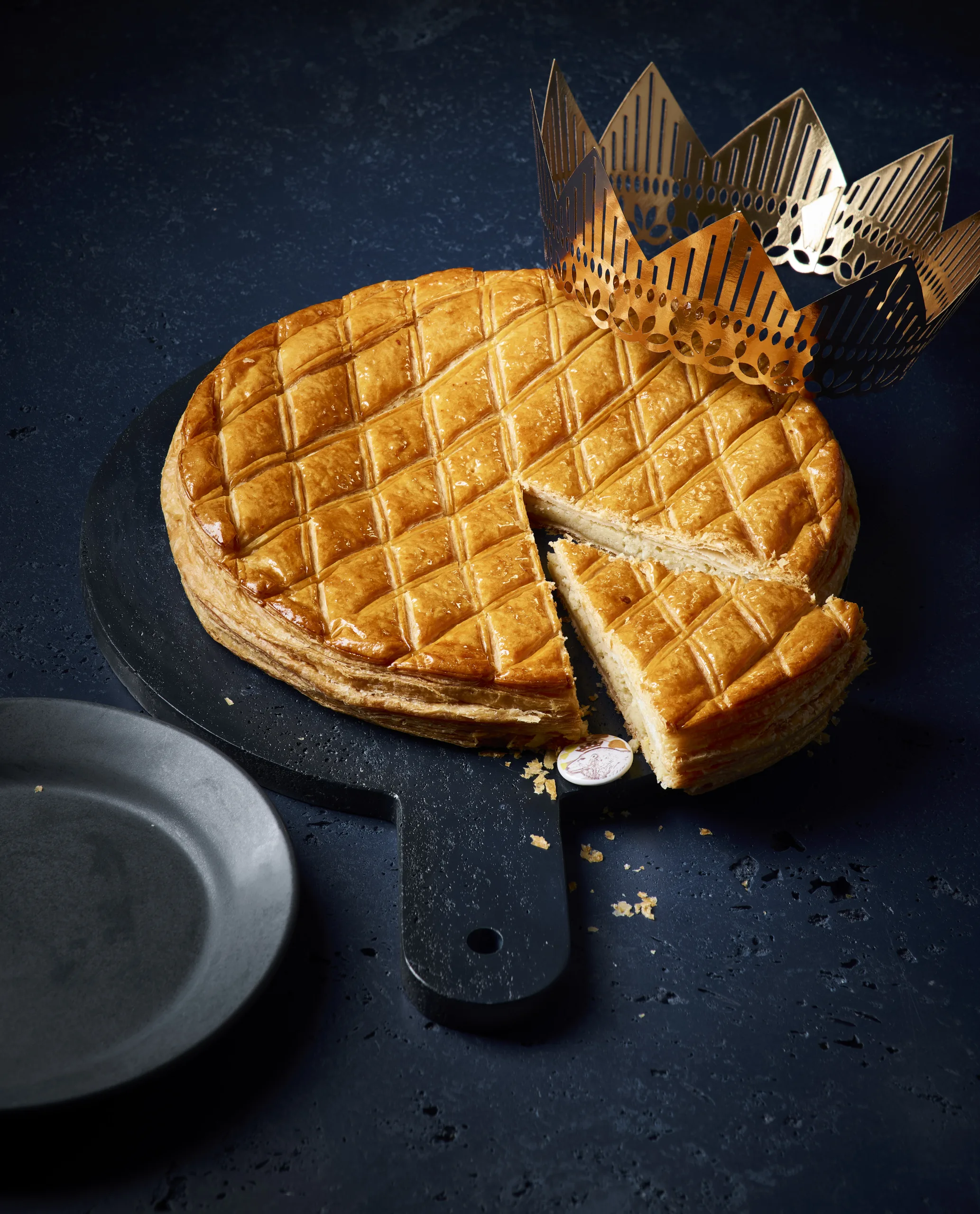 .Cours de pâtisserie : ma première Galette des Rois – My first king cake